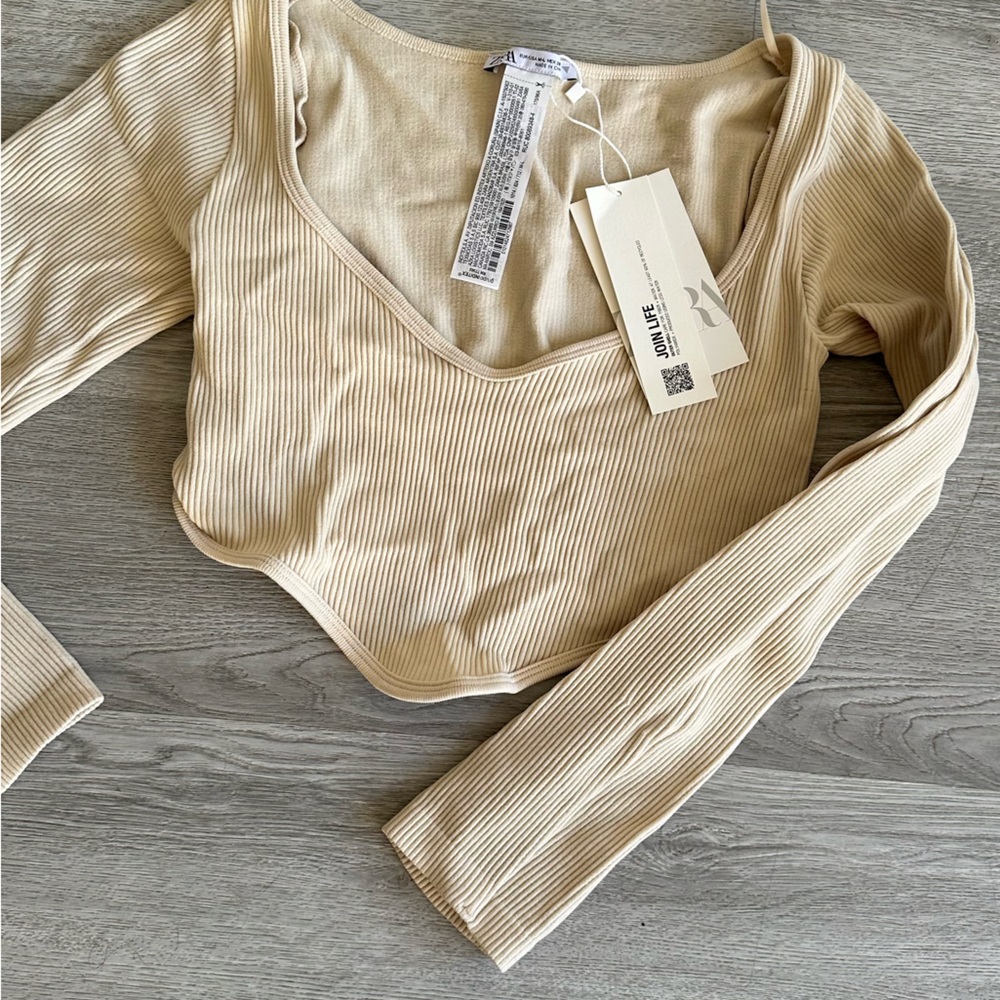 ZARA - Long Sleeve Top
